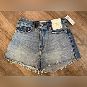 Abercrombie & Fitch Light Blue Jean Shorts
